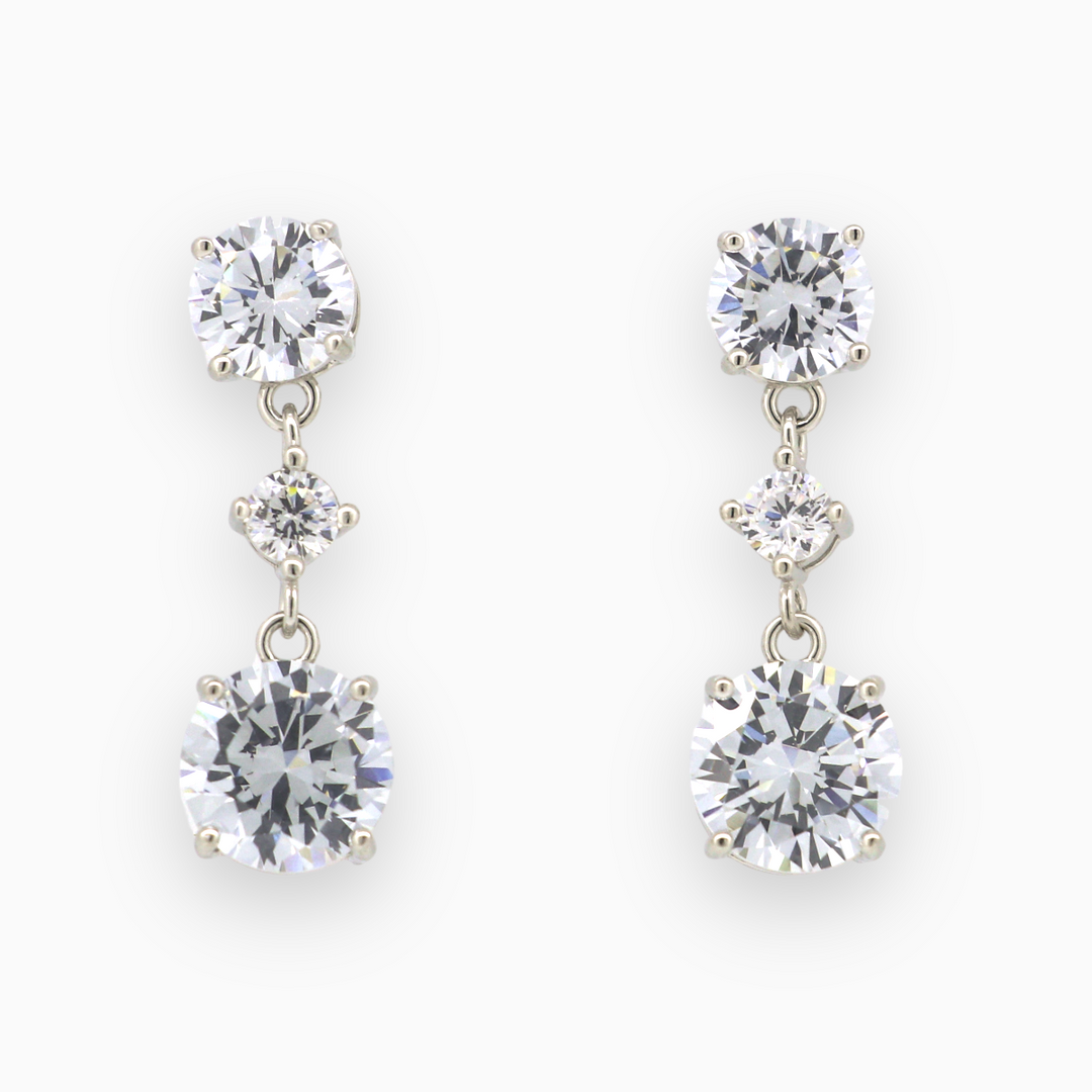 925 silver earrings- Lightweight dangle Earrings – Perfect for Everyday Wear