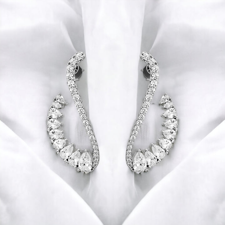 925 silver earrings- Bold and Beautiful Silver Earrings for the Mod look